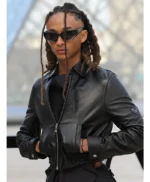 AW26 Show Jaden Smith Leather Jacket