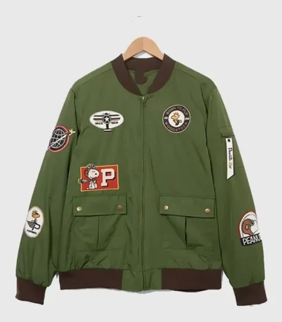 Peanuts Snoopy Flying Ace Bomber Jacket