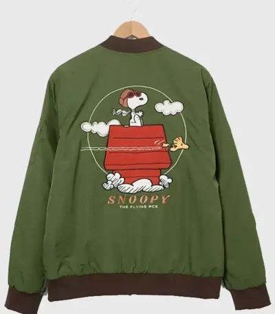 Peanuts Snoopy Flying Ace Bomber Jacket