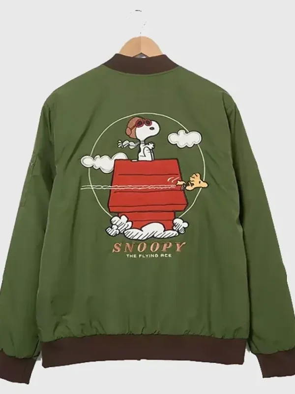 Peanuts Snoopy Flying Ace Bomber Jacket