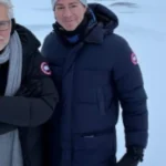 Peter Safran Superman Blue Puffer Coat