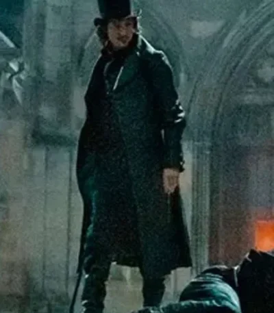 Pierre Niney The Count of Monte-Cristo Leather Coat