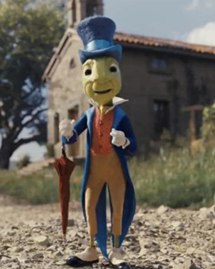 Pinocchio 2022 Jiminy Cricket Blue Coat Pinocchio 2022 Jiminy Cricket Blue Coat