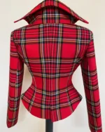 Plaid Christmas Blazer