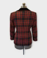 Plaid Christmas Blazer