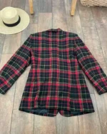 Plaid Christmas Blazer