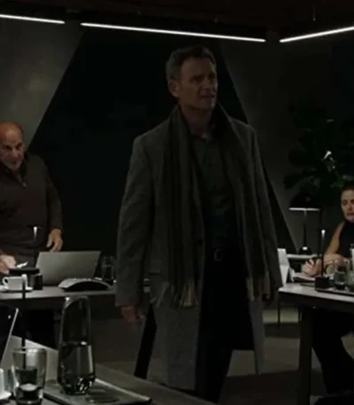 Plane 2023 Tony Goldwyn Coat