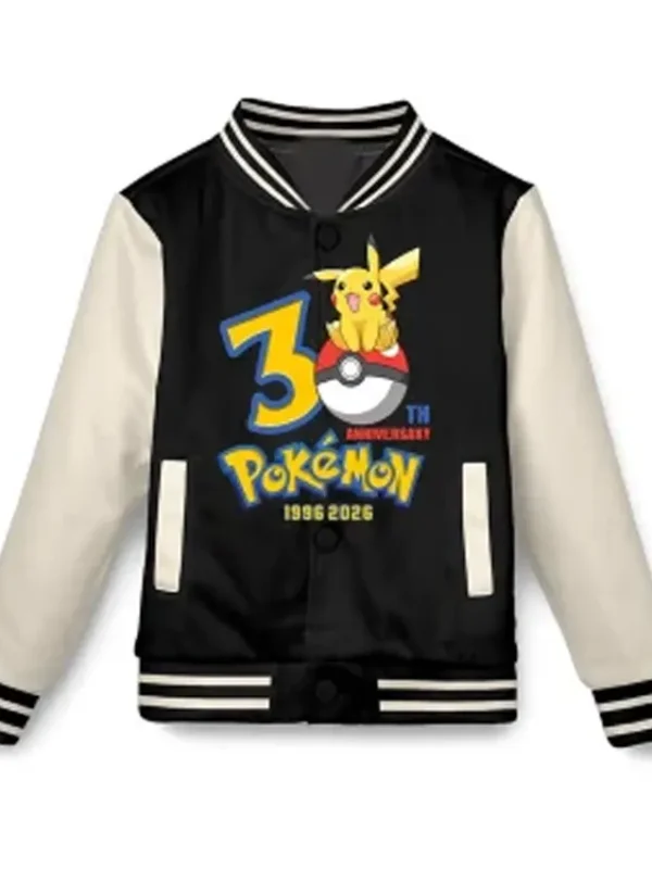 Pokemon 30th Anniversary Varsity Jacket