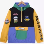 Pokemon Colorblock Windbreaker Jacket