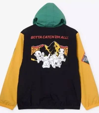Pokemon Colorblock Windbreaker Jacket
