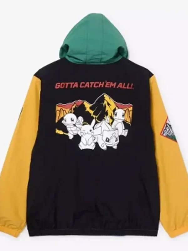 Pokemon Colorblock Windbreaker Jacket