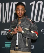 Power 100 Party Tone Stith Cafe Racer Jacket