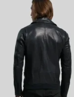 Premium Black Leather Biker Jacket