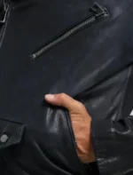 Premium Black Leather Biker Jacket