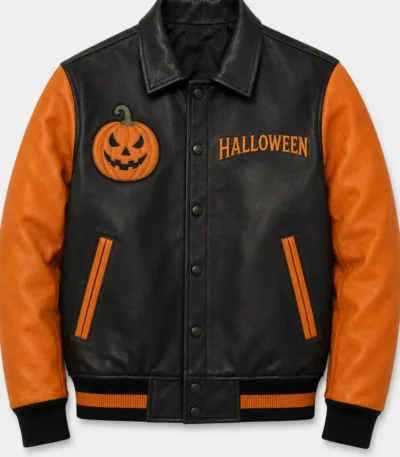 Pumpkin Patch Varsity Jacket
