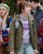 A Dance in the Snow Jenny Puffer Hooded Jacket
