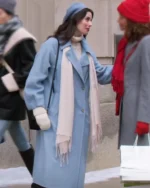 Believe in Christmas Meghan Ory Blue Coat