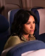 In Flight Tiffany Smith Green Shirt