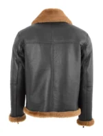 RAF Black B-3 Bomber Shearling Jacket