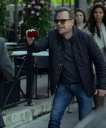 Rabbit Hole 2023 Kiefer Sutherland Black Coat