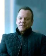 Rabbit Hole 2023 Kiefer Sutherland Black Coat