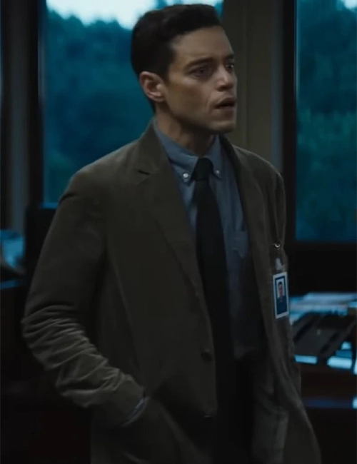 Rami Malek The Amateur Wool Coat Rami Malek The Amateur Wool Coat