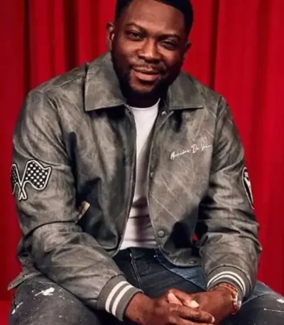 Rapman Supacell 2024 Grey Varsity Jacket