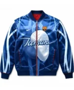 Drake Iceman x FC Barcelona Blue Jacket