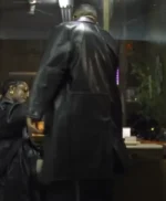 2026 Campaign Nas Black Leather Coat