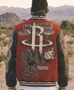 Travis Scott Houston Rockets Varsity Jacket