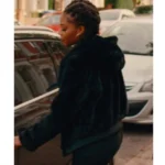 Rayxia Ojo Supacell 2024 Fur Hooded Jacket