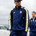 Real Madrid Adidas Navy Blue Track Jacket