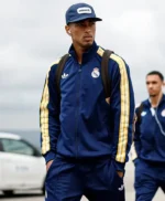 Real Madrid Adidas Navy Blue Track Jacket