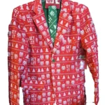 Red Christmas Suit Jacket