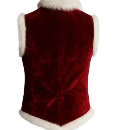 Red Velvet Santa Claus Vest