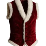 Red Velvet Santa Claus Vest