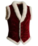 Red Velvet Santa Claus Vest