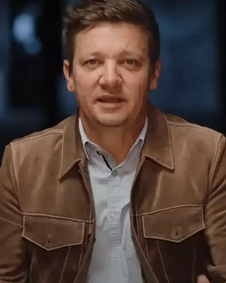 Rennervations 2023 Jeremy Renner Brown Suede Jacket Rennervations 2023 Jeremy Renner Brown Suede Jacket