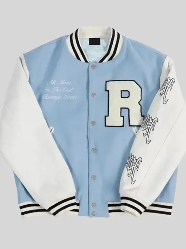 Revenge Skull Varsity Jacket