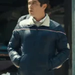 Riccardo Scamarcio Race for Glory Audi vs. Lancia 2024 Blue Jacket