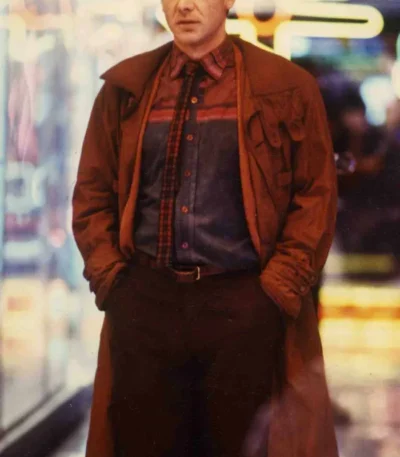 Rick Deckard Blade Runner Brown Long Coat