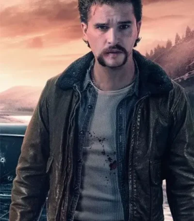 Ricky Blood for Dust 2024 Shearling Leather Jacket