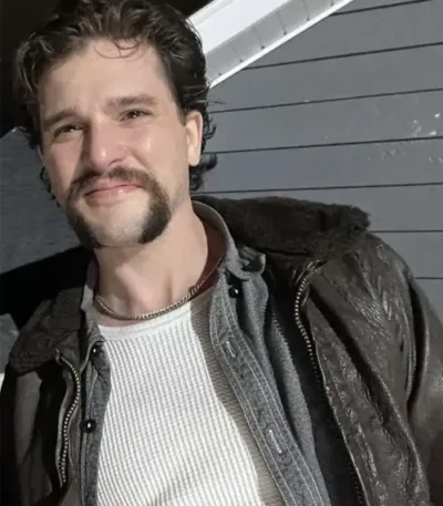 Ricky Blood for Dust 2024 Shearling Leather Jacket