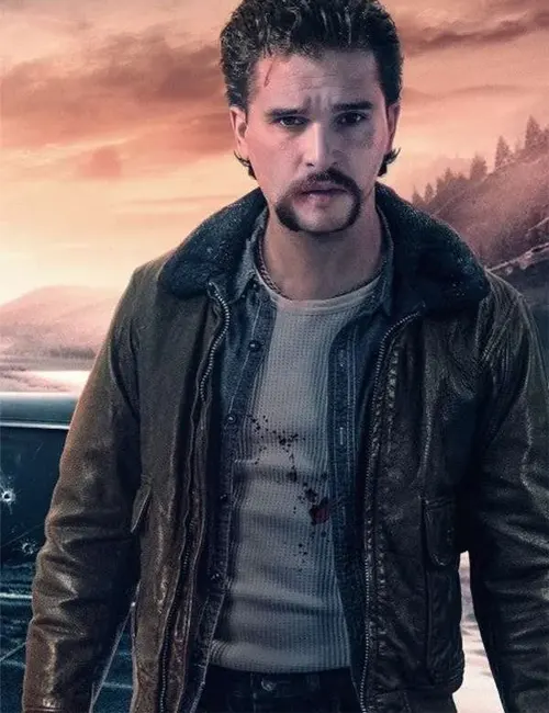 Ricky Blood for Dust 2024 Shearling Leather Jacket Ricky Blood for Dust 2024 Shearling Leather Jacket