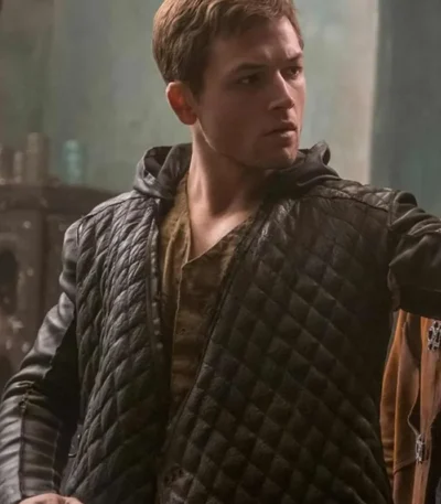 Robin Loxley Taron Egerton Vest