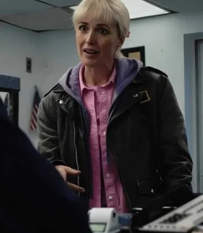 Tow Rose Byrne Leather Jacket