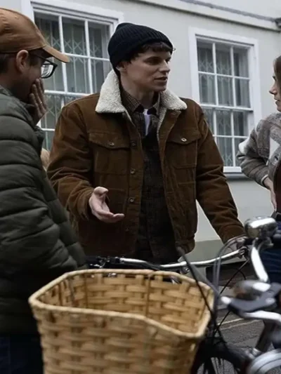 Ruairi O’Connor Surprised by Oxford Brown Jacket