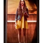 Elevator Game Megan Best Blue Denim Jacket
