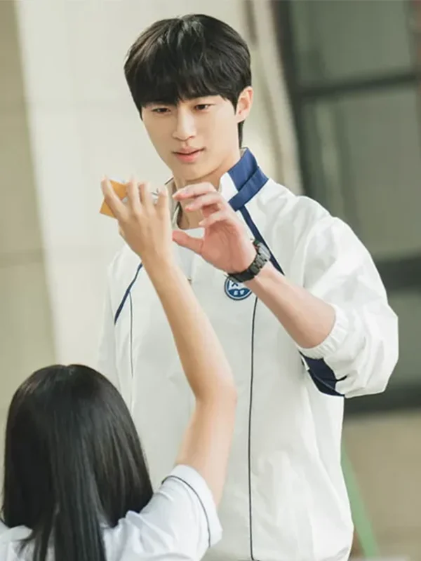 Ryoo Seon-jae Lovely Runner 2024 White Jacket