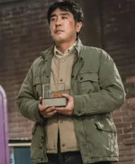 Ryu Seung-ryong Chicken Nugget 2024 Green Jacket